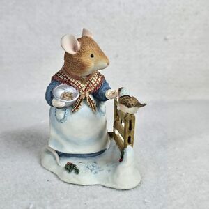 Winter at Foxwood Tales Villeroy & Boch # 13 Mrs Mouse Seeds Of Kindness